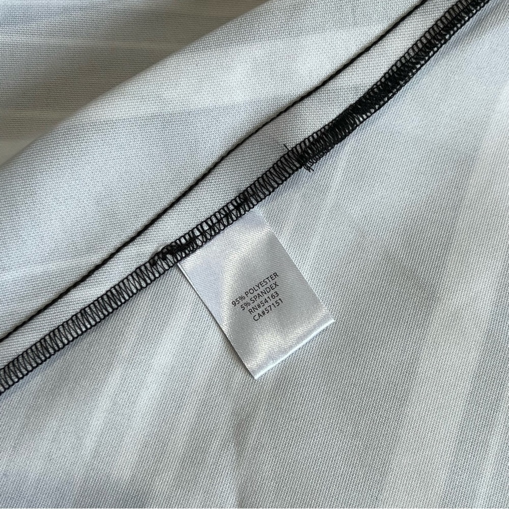 MARC New York Black Gray Vertical Stripes Sleeveless Fit and Flare Dress Size 4 - Picture 9 of 13